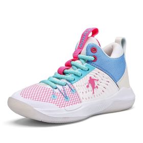 New fashion children's shoes comfortable and breathable all match primary and secondary school students youth basketball sports shoes running shoes 30