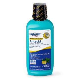 Equate Maximum Strength Antacid; Original Flavor Liquid; 12 fl oz