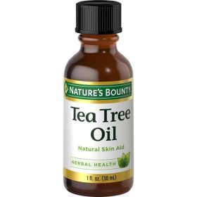 Nature's Bounty Tea Tree Oil; Herbal Health Oil; Supports Skin Health; 1 fl oz
