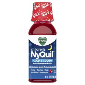 Vicks NyQuil Kid's Cold and Cough Medicine, 8 fl oz