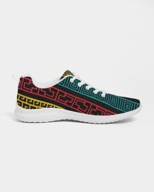 Men's Athletic Sneakers, Multicolor Low Top Canvas Running Shoes - 01FE5Q