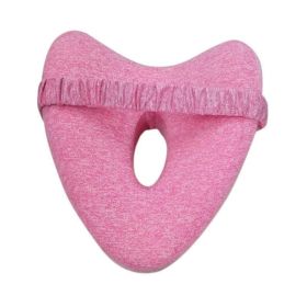 1pc Orthopedic Knee Pillow With Memory Foam For Pain Relief And Pregnancy (Color: pink)