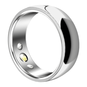 Smart Rings For Men And Women Fitness Health Smart Sports Tracker Rings Comprehensive Health Monitoring Sport Rings For Hiking (Color: Silver No 20)